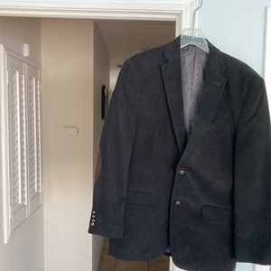 Black Ralph Lauren Corduroy Coat